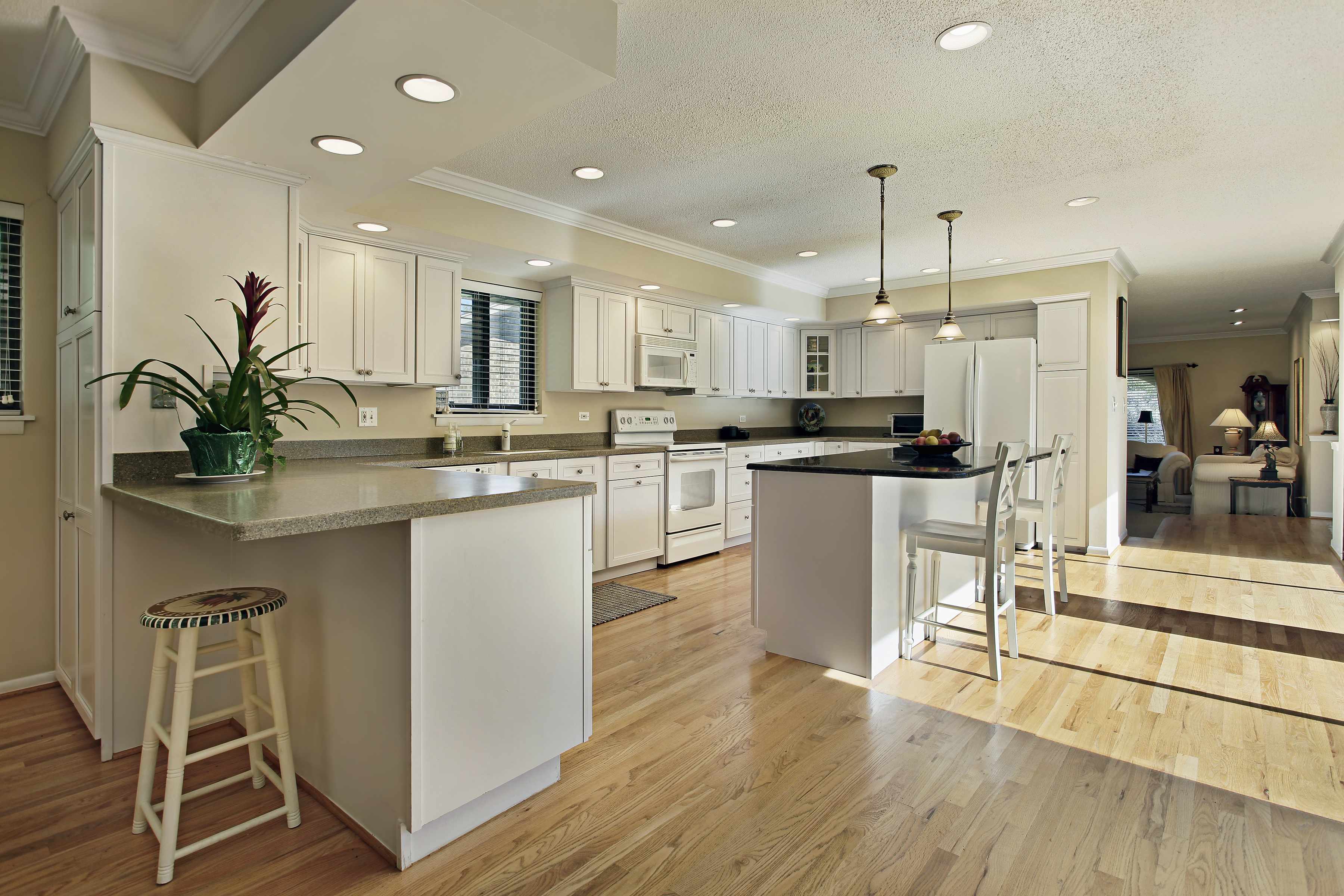 Hardwood floors 2024 in kitchen