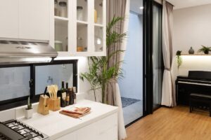 kitchen hardwood flooring installation